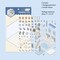 Capybara Pool Party Room Scene Stickers, Cute Isometric Set, Adorabilities